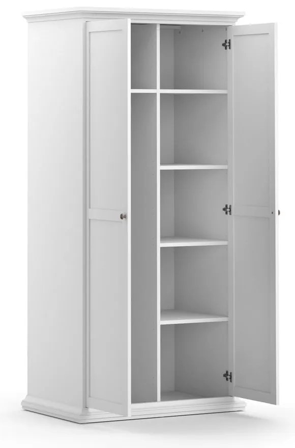 Șifonier alb 96x201 cm Paris – Tvilum