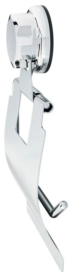 Suport pentru hârtie igienică argintiu autoadeziv din metal Bestlock Bath – Compactor