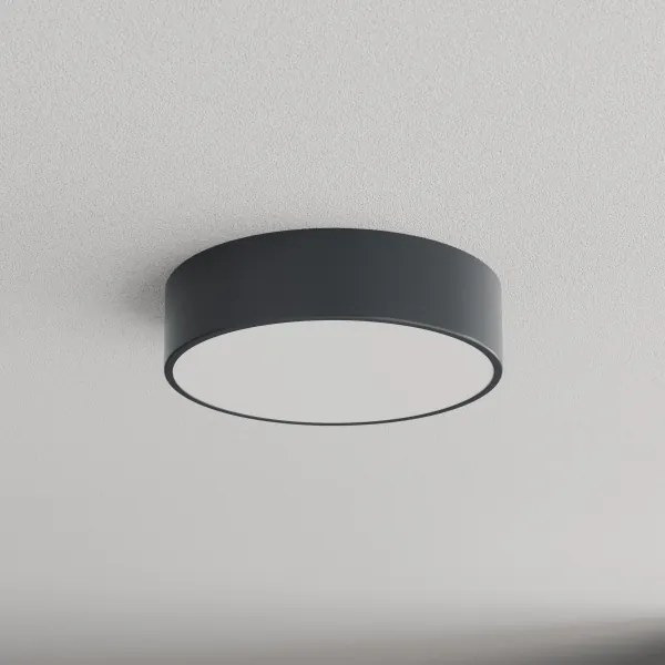 Brilagi - Lampă de tavan pentru baie CLARE cu senzor, 2xE27/24W/230V, Ø 30 cm, antracit, IP54
