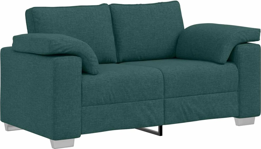 vidaXL Canapea Verde închis 160 x 80 x 82 cm țesătură