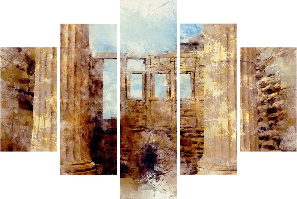 Tablou - Erechtheion, Atena, Grecia (150x105 cm)