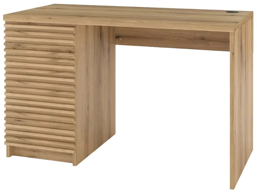 Birou BISETT cu sertare 120x60 cm, stejar artisan