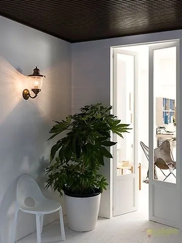 Aplica de perete exterior cu protectie IP44, Venezia 248.05.OR