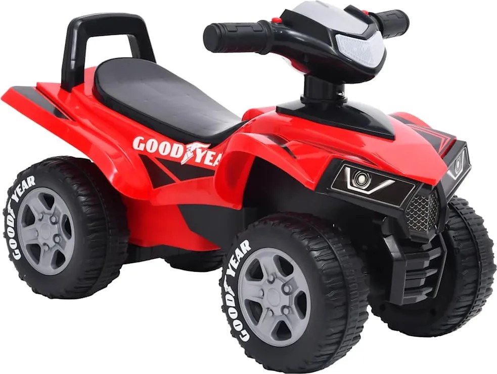 vidaXL ATV ride-on pentru copii Good Year, roșu