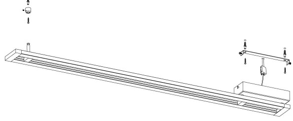 Eglo 98491 - Plafonieră LED dimabilă AMONTILLADO LED/27W/230V