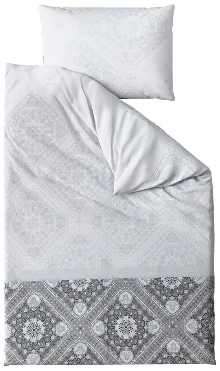 Lenjerie de pat din bumbac Renforce KALI alb Dimensiune lenjerie de pat: 70 x 90 cm | 140 x 200 cm