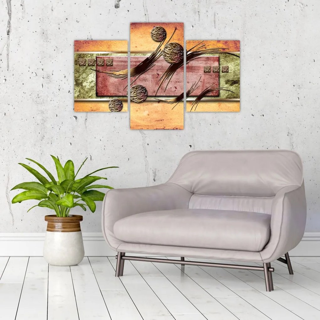 Tablou abstract (90x60 cm)