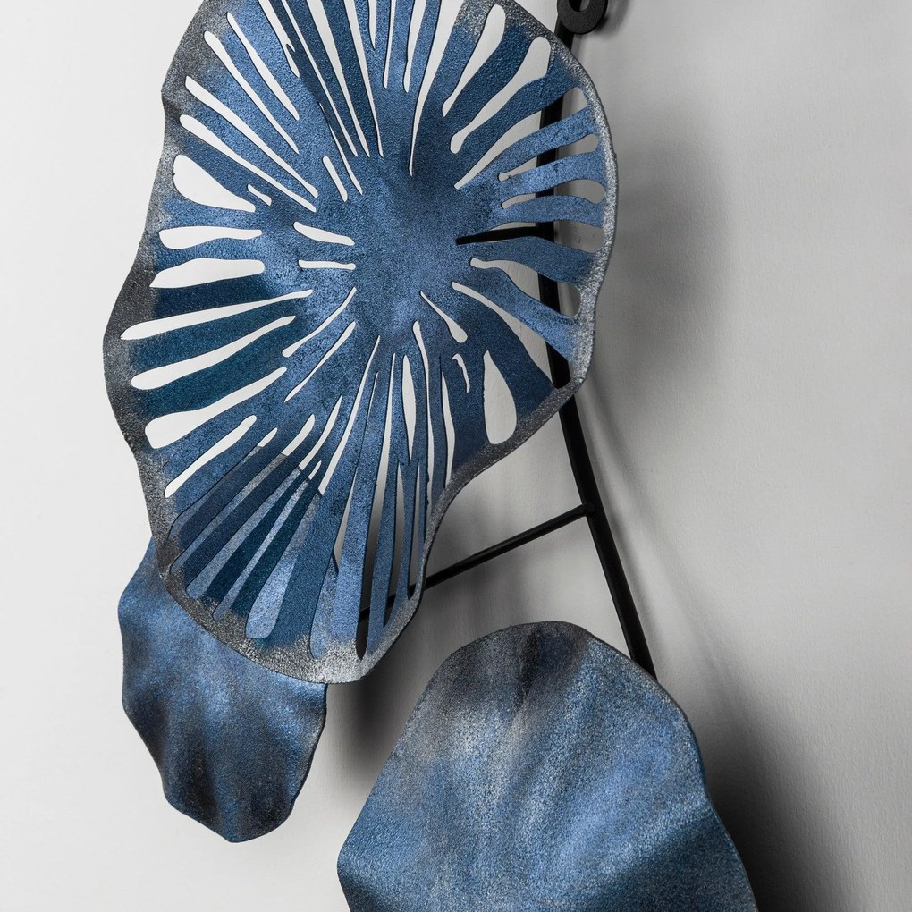 Decoratiune de perete Metal Astrid, Multicolor, 35x0,08x79 cm