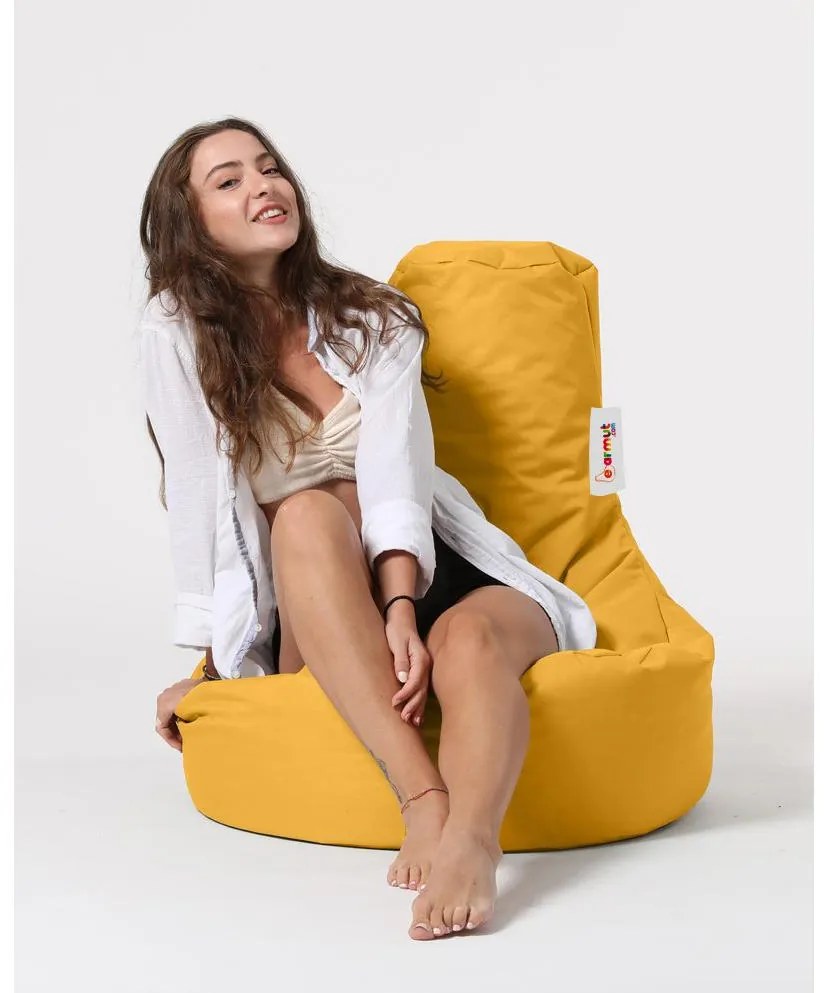 Fotoliu puf Lerna (Galben). Promo -6%. 1101688