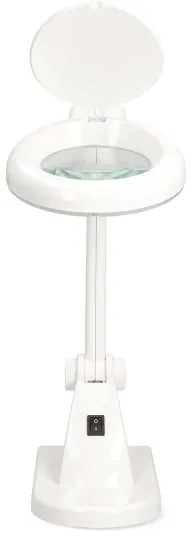 Nedis MAGLE1WT - Lampă LED de birou cu lupă, 6W/230V, alb