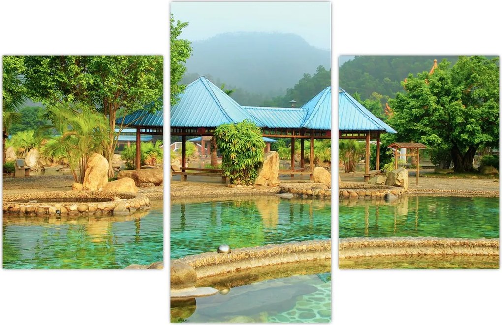 Shanghai hotel park (90x60 cm)