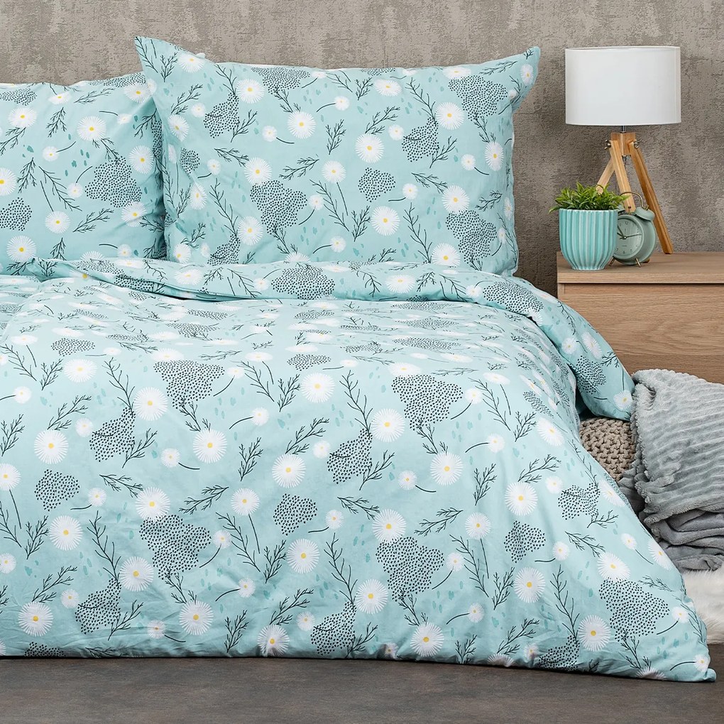 Lenjerie de pat din bumbac 4Home Chamomile , 140 x200 cm, 70 x 90 cm, 140 x 200 cm, 70 x 90 cm