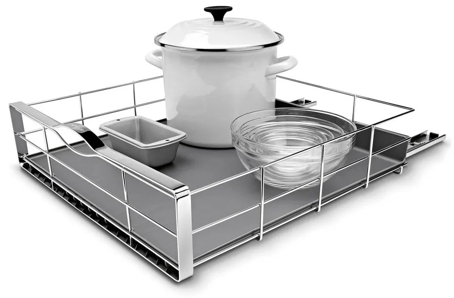 Organizator de bucătărie din oțel inoxidabil - simplehuman