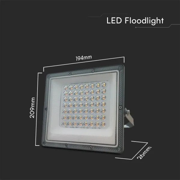 Proiector LED/50W/230V IP65 3000/4000/6500K gri
