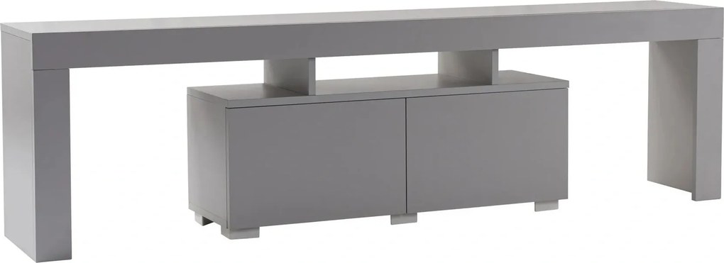 Comoda TV ENCLAVE, gri, PAL, 180x32x50 cm