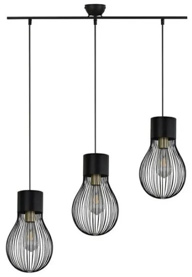 Lustră pe cablu DAVE 3xE27/40W/230V Reality
