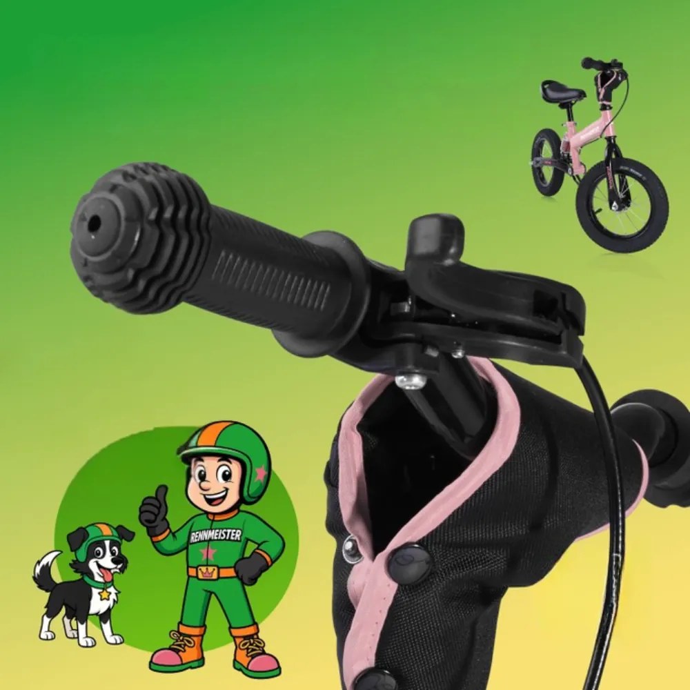 Rennmeister Bicicletă fără pedale pentru copii QUIDO, de la 3 ani, roz