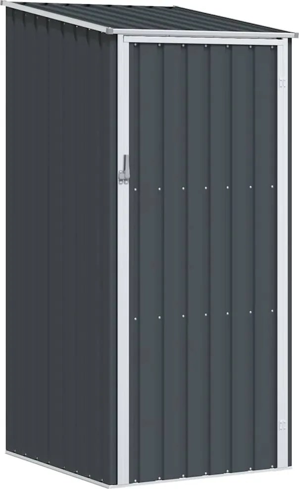 vidaXL Șopron de grădină, 87 x 98 x 159, antracit, oțel galvanizat