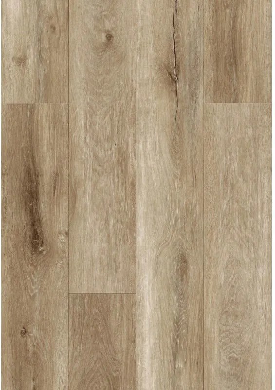 Mexen Long Creek probă panouri vinilice SPC 6,5 mm, substrat IXPE 1,5 mm, 4 V-Fugă, Stejar - F1050-S