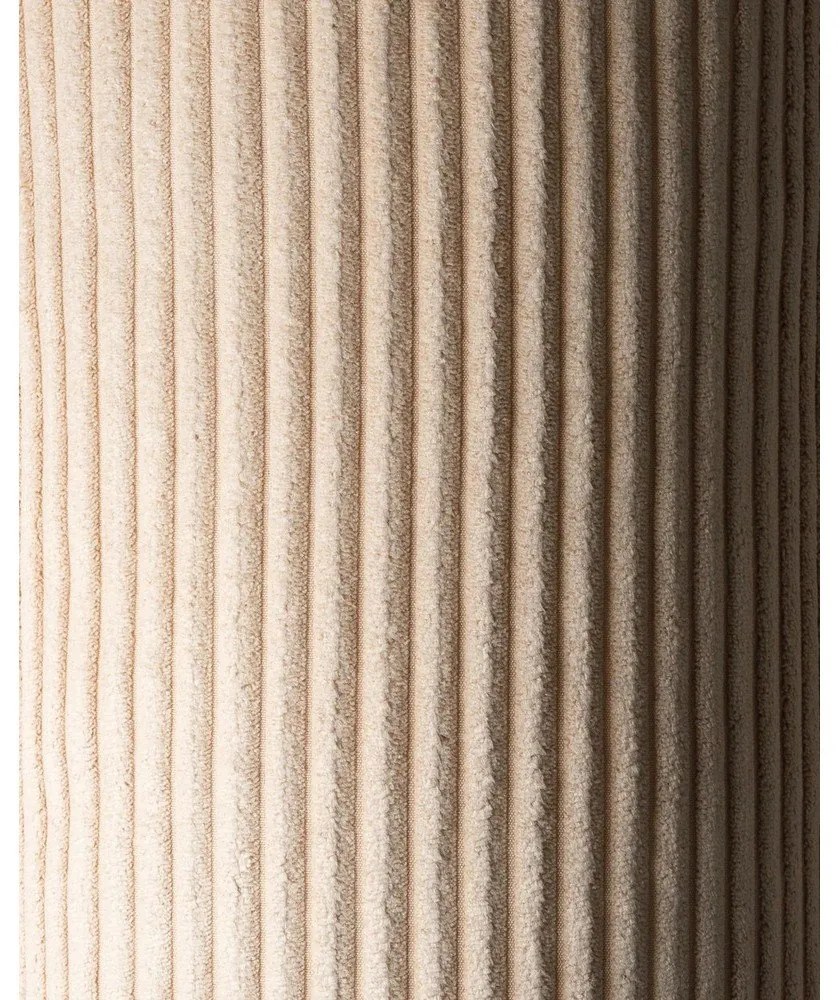 Pernă decorativă pentru copii maro deschis cu tapițerie din catifea reiată Block – Wigiwama