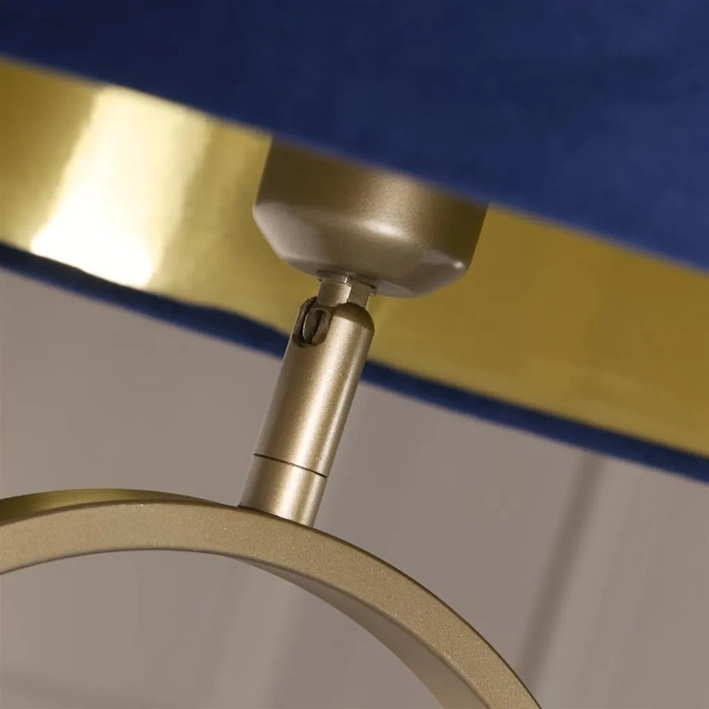 Lampadar/Lampa de podea decorativa Modish bronz/navy