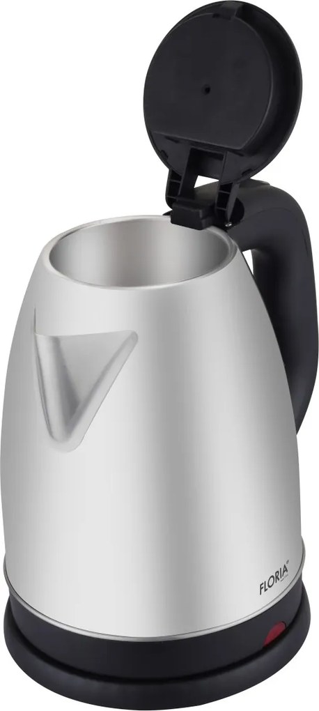 Fierbator electric Floria ZLN4902 Gri, putere 1500W, capacitate 2 L, indicator luminos