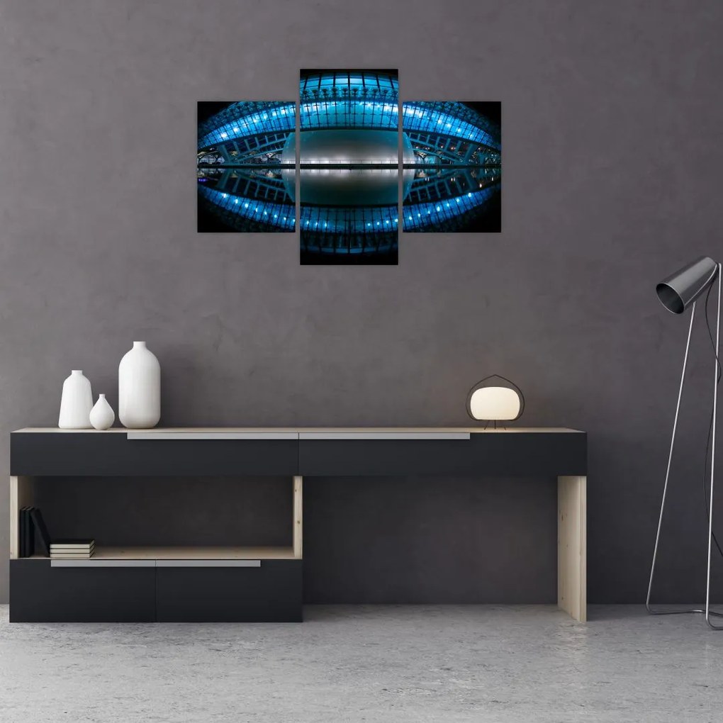 Tablou cu stadion de fotbal (90x60 cm)