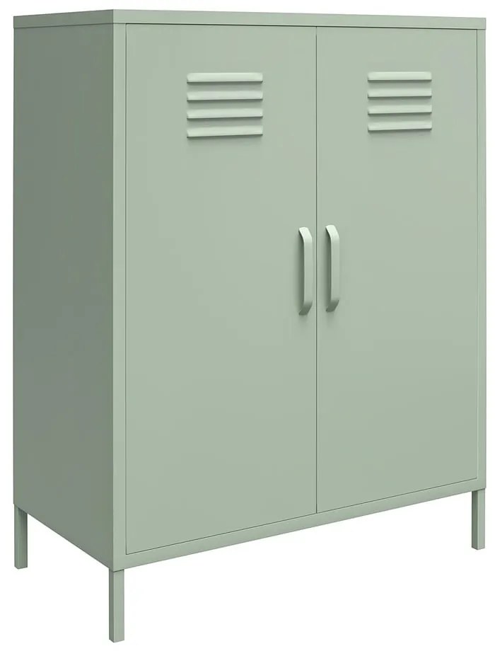 Dulap verde din metal 40x102x80 cm Mission District – Støraa