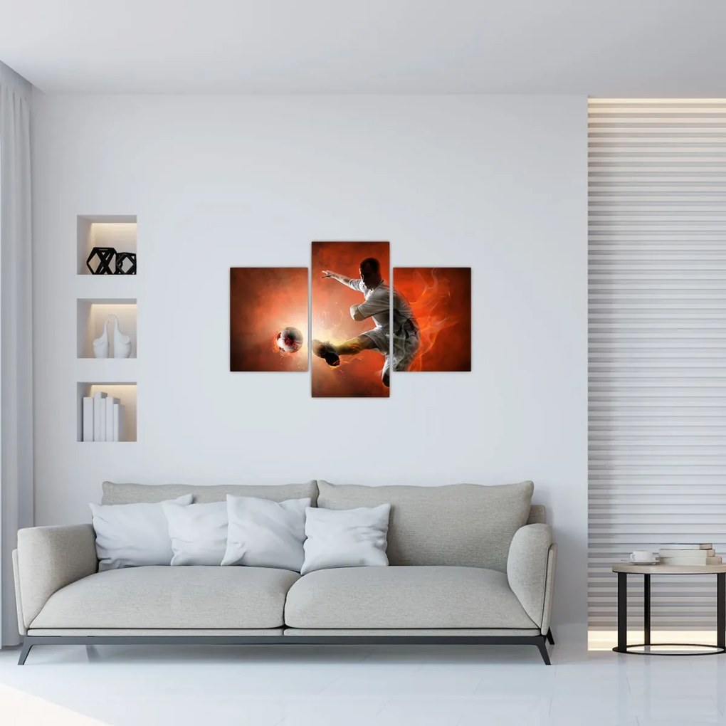 Tablou - Fotbalistul (90x60 cm)