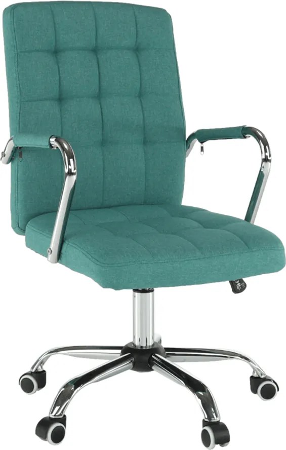 Scaun de birou, verde azur, MORGEN