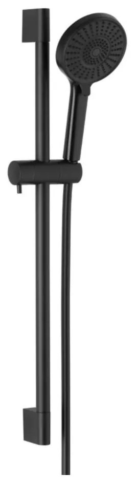 Set de duș KFA Armatura 841-345-81 OTAVA alamă/negru mat