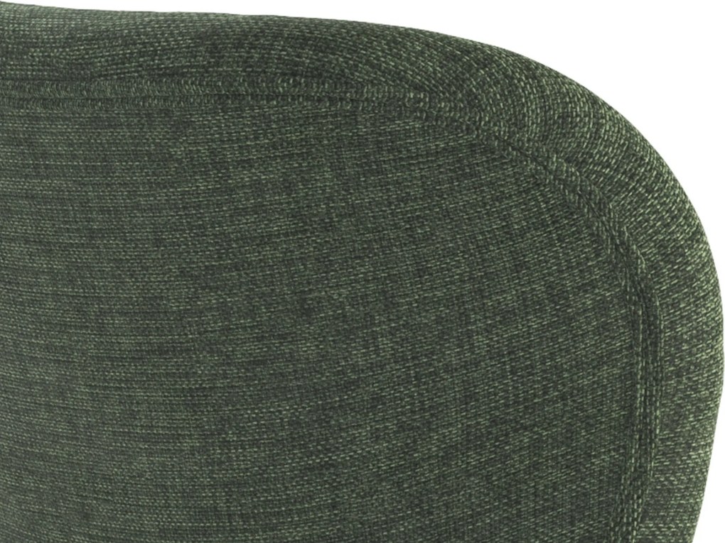 MAZZONI EXPORT ALTEA Verde (țesătură Rio 140) / picioare negre – SCAUN MODERN PENTRU LIVING / SUFRAGERIE / BUCĂTĂRIE / BIROU