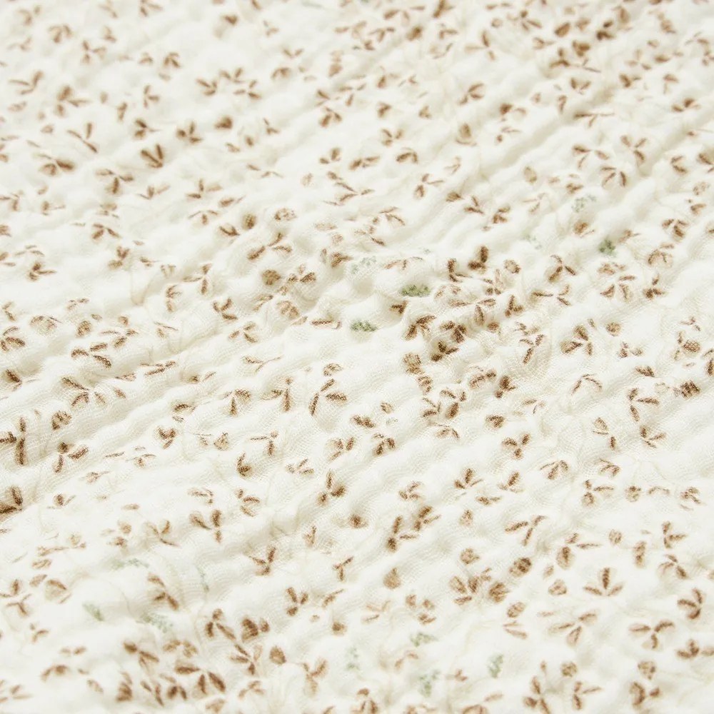 Pătură pentru copii, crem din bumbac organic 100x100 cm Lierre – Cam Cam Copenhagen