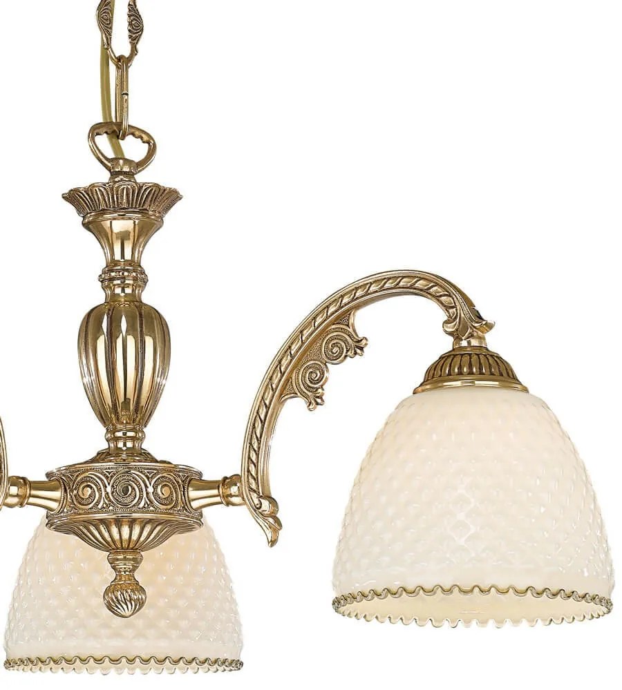 Candelabru din alama 3 brate design italian 7105