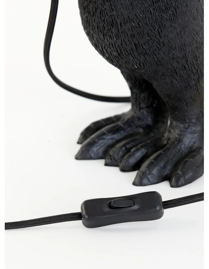 Veioză negru-mat (înălțime 24 cm) Penguin – Light &amp; Living