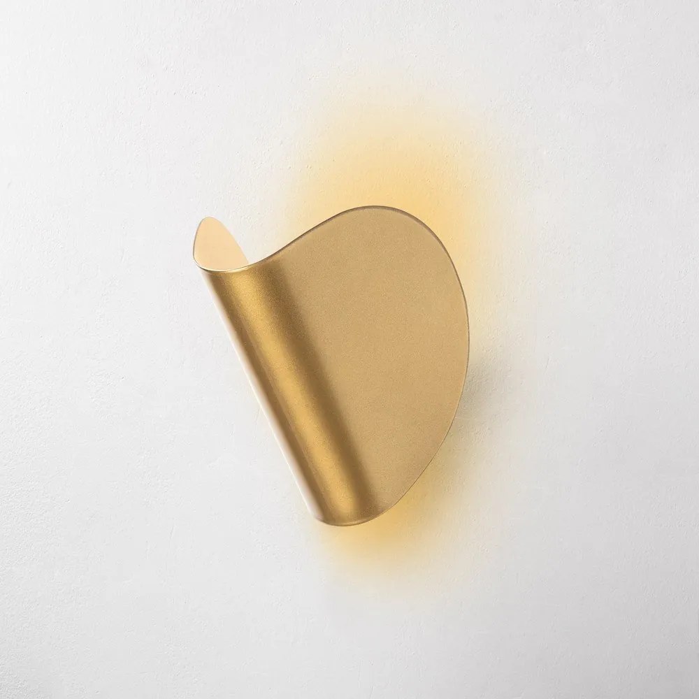 Aplică de perete aurie LED Heybe – Opviq lights