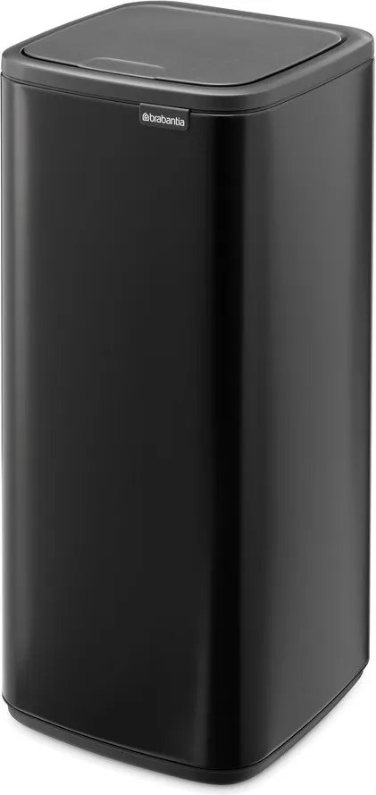 Coș de gunoi negru mat cu senzori de atingere din oțel 30 l Bo Touch – Brabantia
