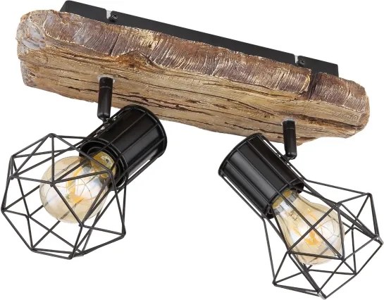 Globo 54017W-2 - Spot PRISKA 2xE27/60W/230V