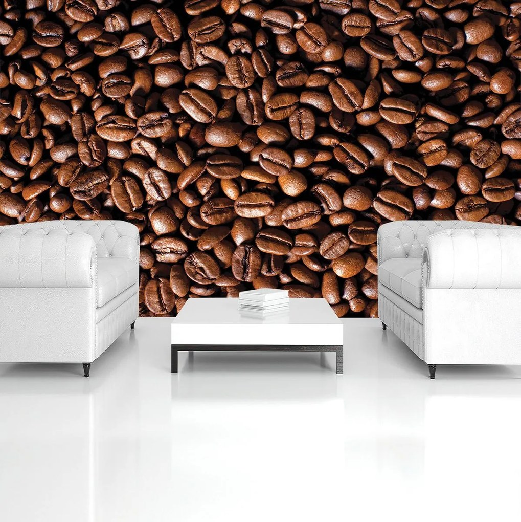 Fototapet - Boabe de cafea (254x184 cm)