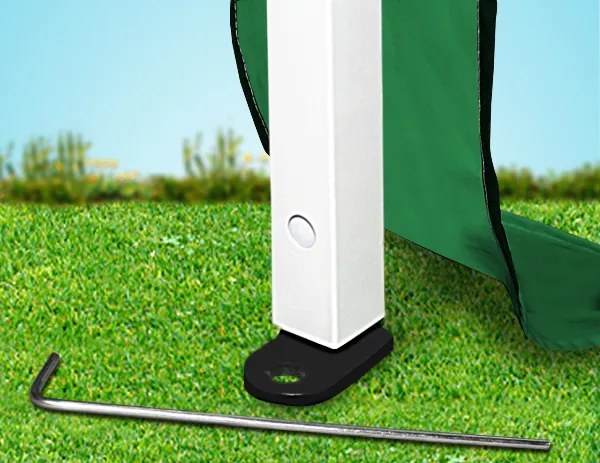 Deuba Stand Capri 3x3 verde