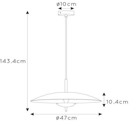 Lustră LED dimabilă pe cablu Lucide 30461/09/30 VULCAN LED/9W/230V negru