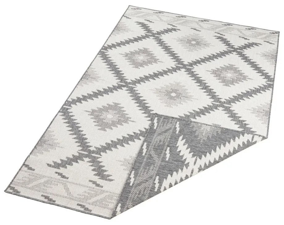 Covor adecvat pentru exterior NORTHRUGS Criss, 290 x 200 cm, gri-crem