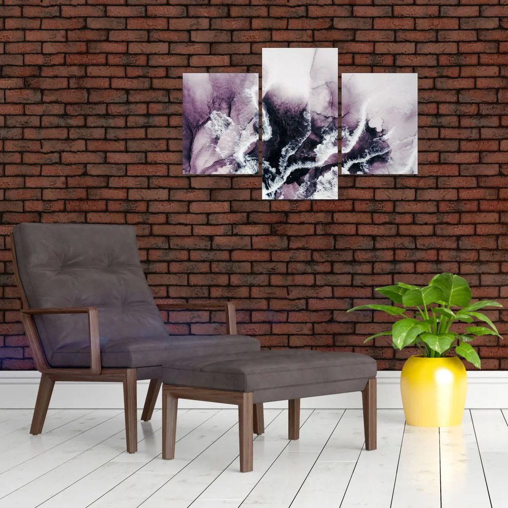 Tablou - Marmură violet N⁰2 (90x60 cm)