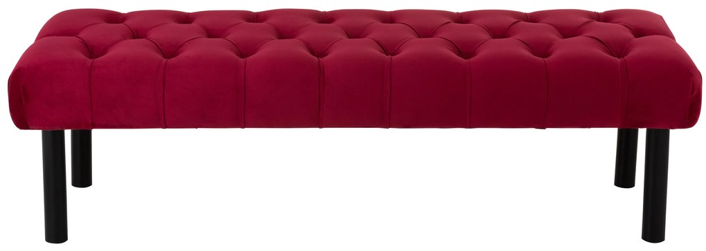 Bancheta tapitata 40x50x140 cm rosie