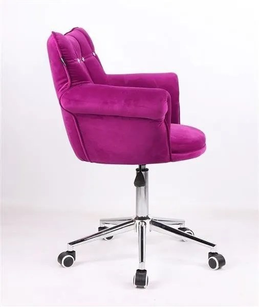 HR804CK Scaun Fucsia din Catifea