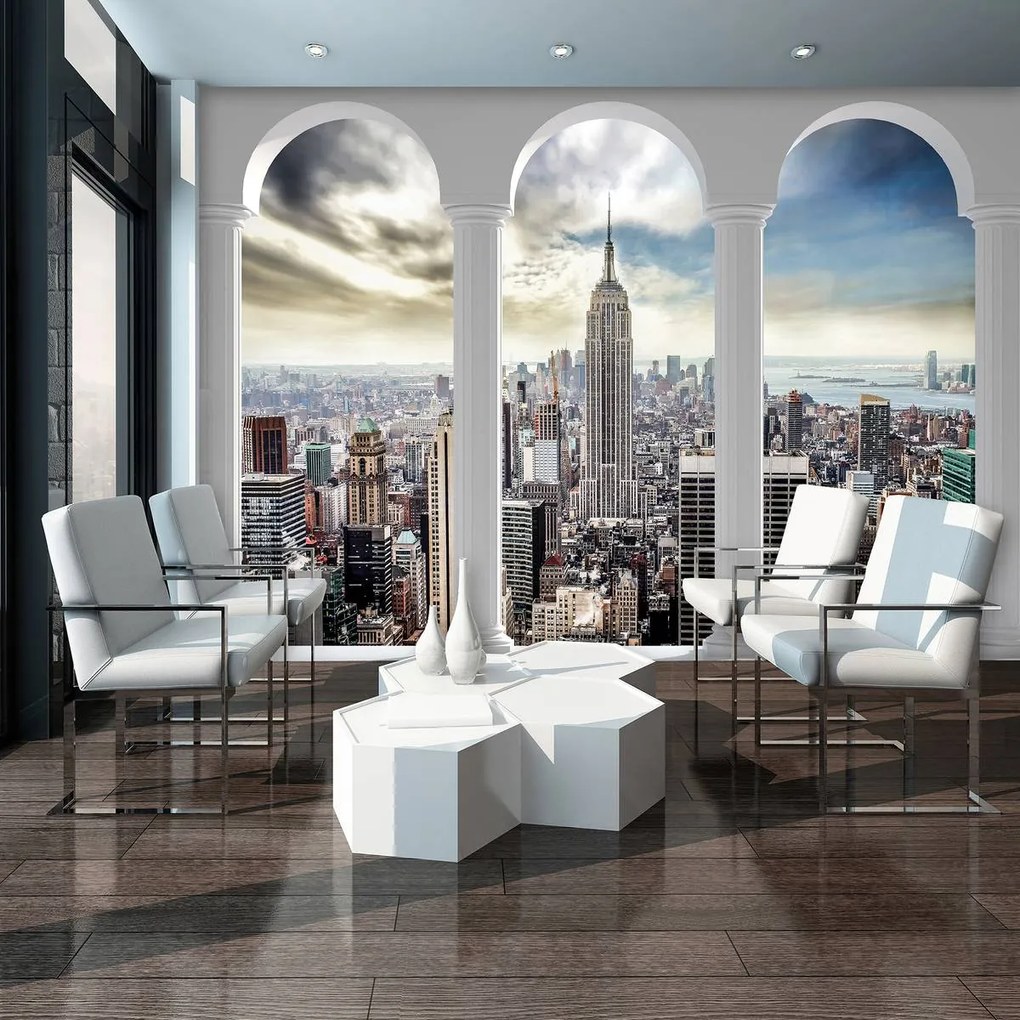 Fototapet - Privie spre New York Pillars (152,5x104 cm)