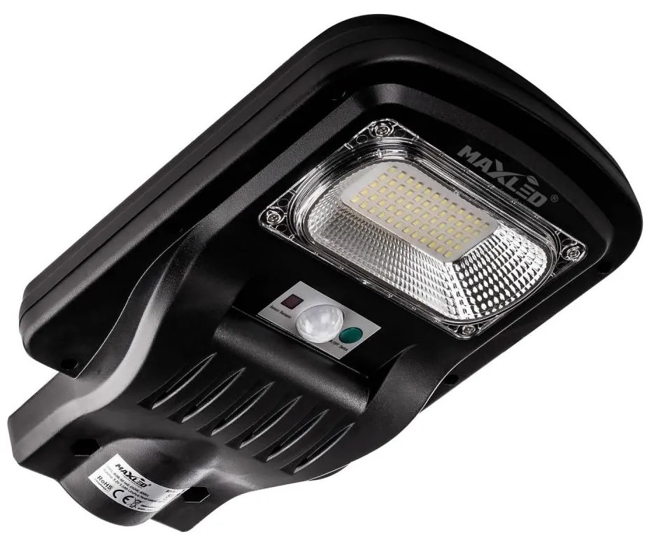 Lampă LED stradală cu senzor LED/150W/6V 6500K IP65 + telecomandă