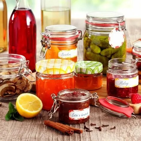 Set 3 borcane conservare Tescoma DELLACASA, 0,7 l, 700 ml