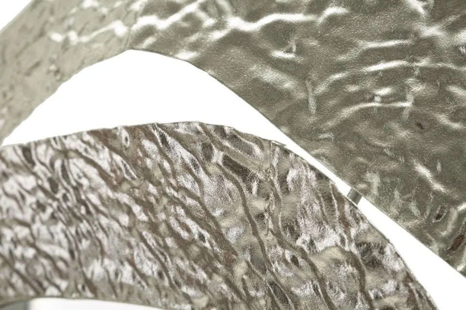 Oglindă de Perete „Aury” Argintie, 66X6X75 cm, Mauro Ferretti