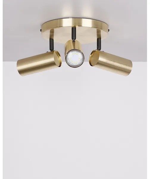 Spot COLLY 3xGU10/15W/230V auriu